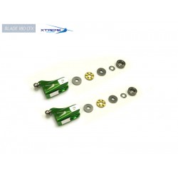 Xtreme Alu. Tail Blade Grip w/ Thrust Bearings -B180CFX (Green) [B180X15-G]